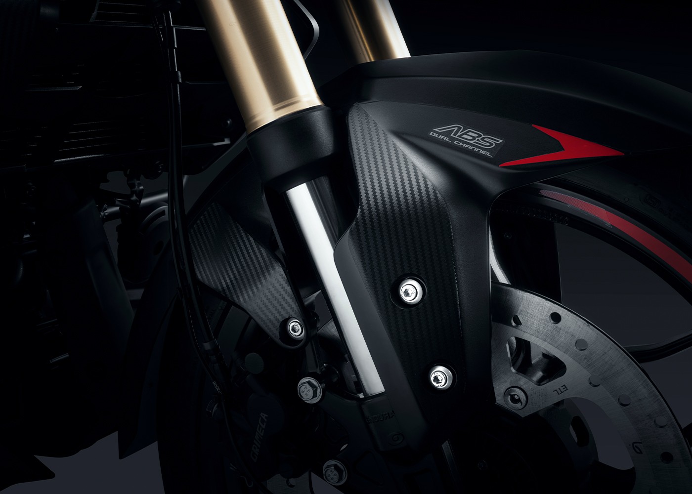 Мотоцикл Bajaj Pulsar NS400Z - Двухканальная система ABS