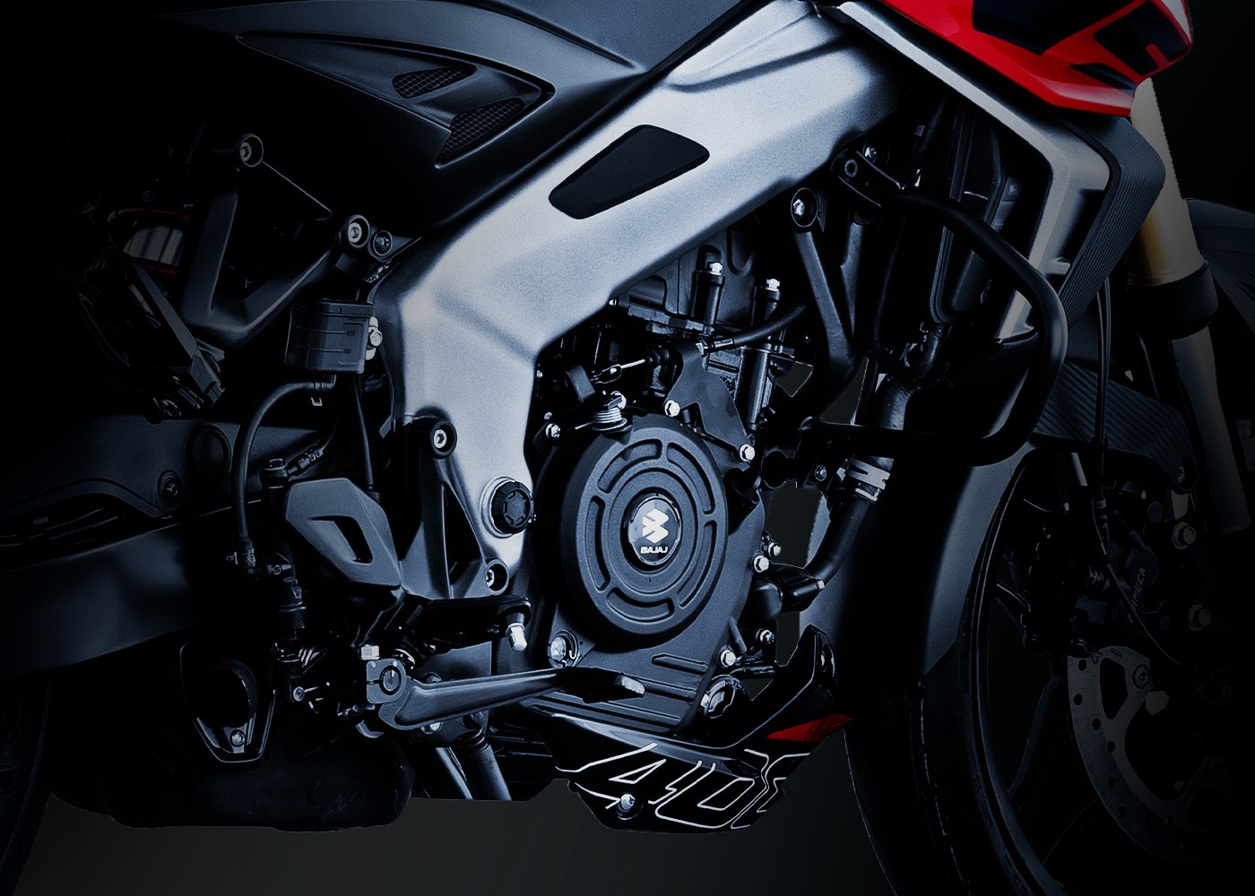 Мотоцикл Bajaj Pulsar NS400Z в Иркутске - Динамика нового уровня