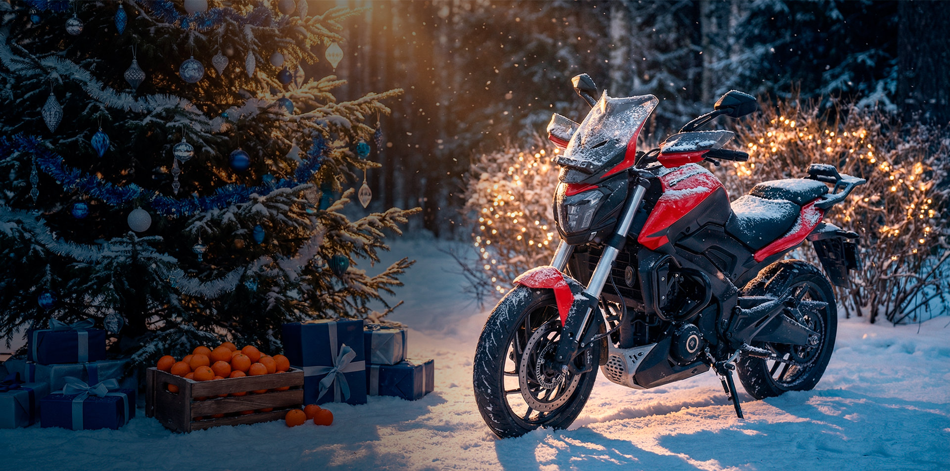 Твой Новый Год начинается с Bajaj